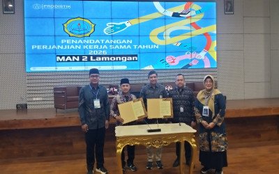 MAN 2 Lamongan Melanjutkan Kerja Sama dengan ITS Surabaya melalui Program Prodistik Tahun Ajaran 2026/2027