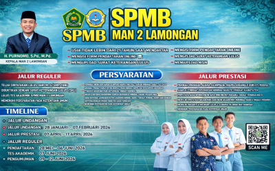 SPMB MAN 2 LAMONGAN TAHUN PELAJARAN 2026/2027