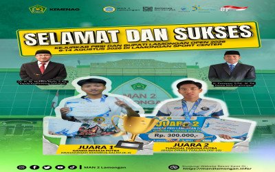 Murid MAN 2 Lamongan Ukir Prestasi Gemilang di Kejurkab PBSI dan Bupati Lamongan Open 2026